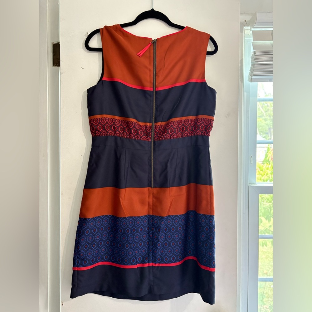 Loft Multicolor Patterned Mini Dress - image 3